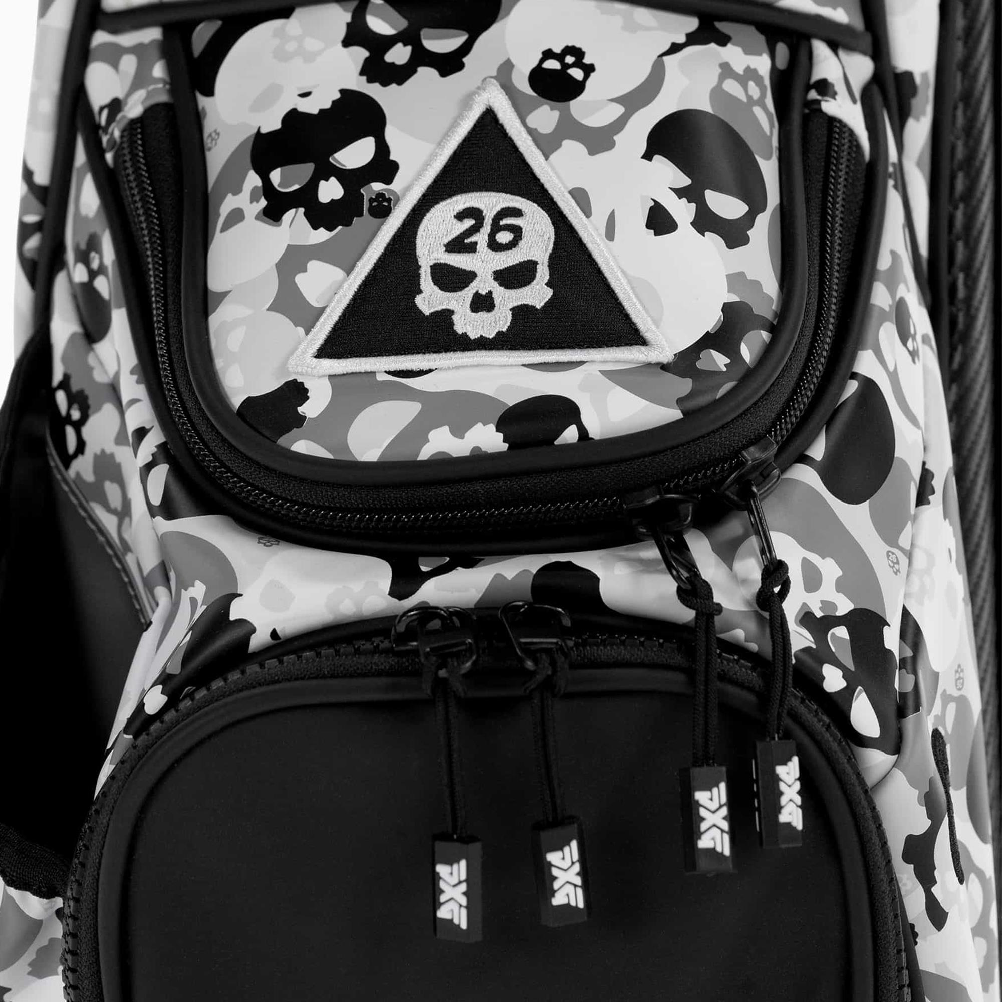 PXG Darkness Skull Camo Carry Stand Bag
